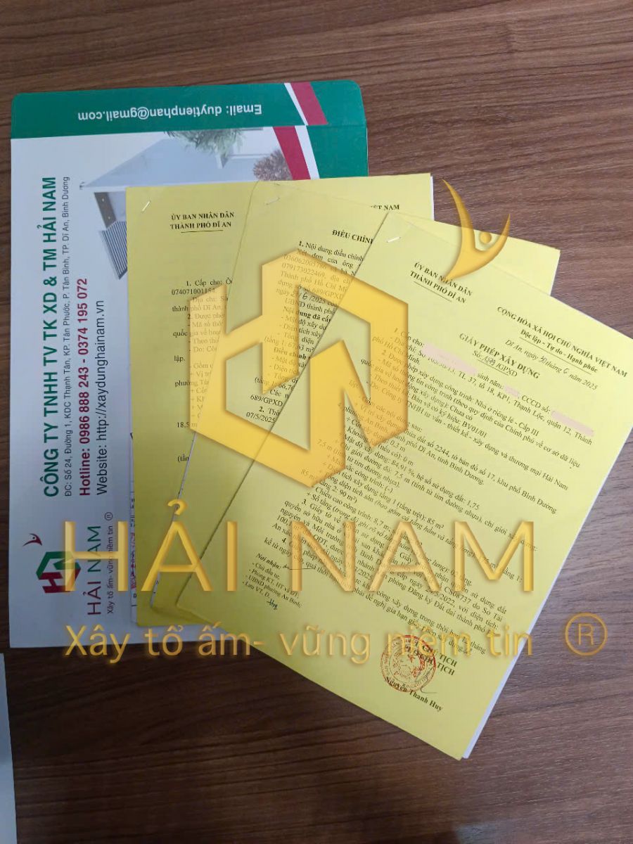 Công ty xin giấy phép xây dựng Bình Dương