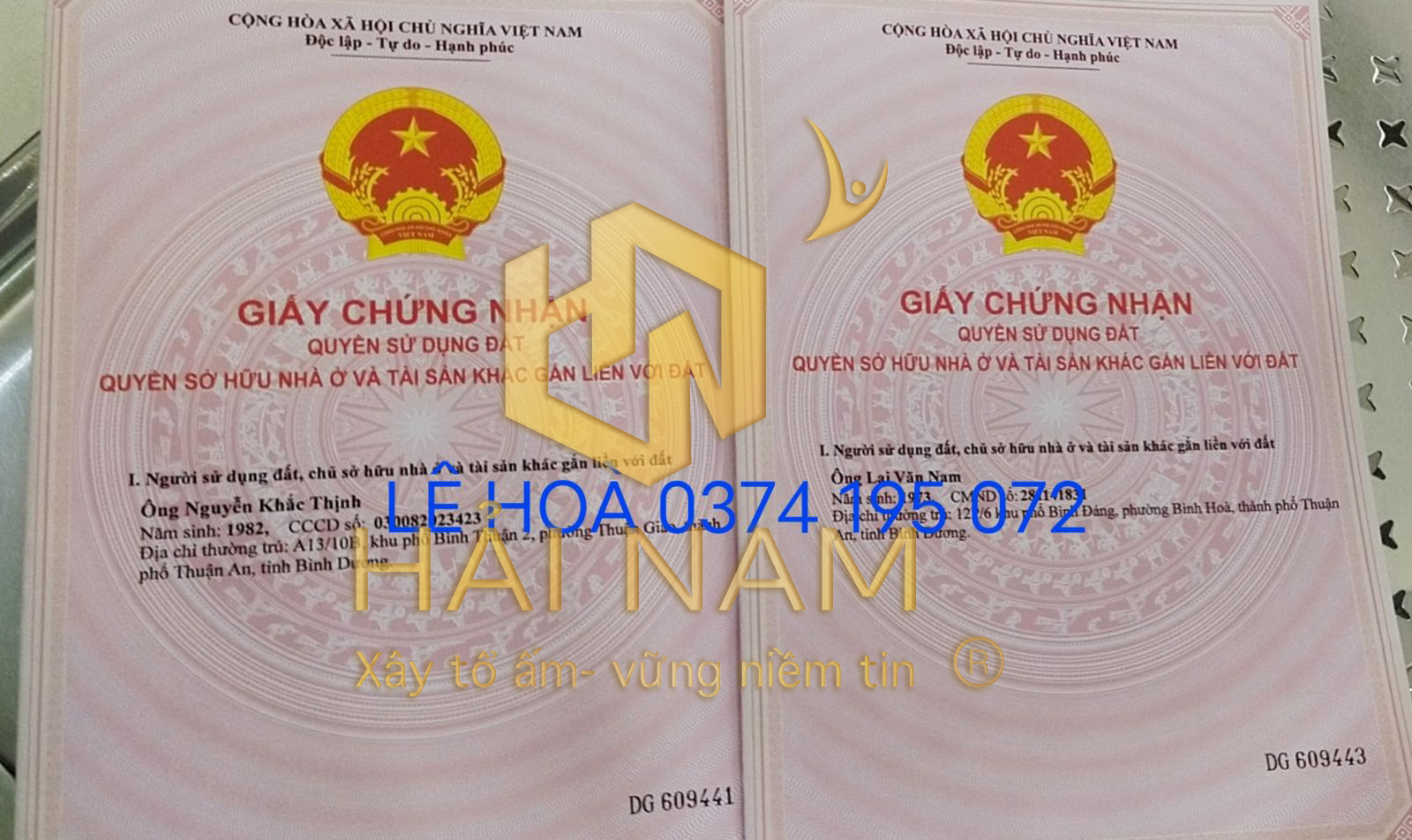 Hoàn công giá rẻ tại Bình Dương 1
