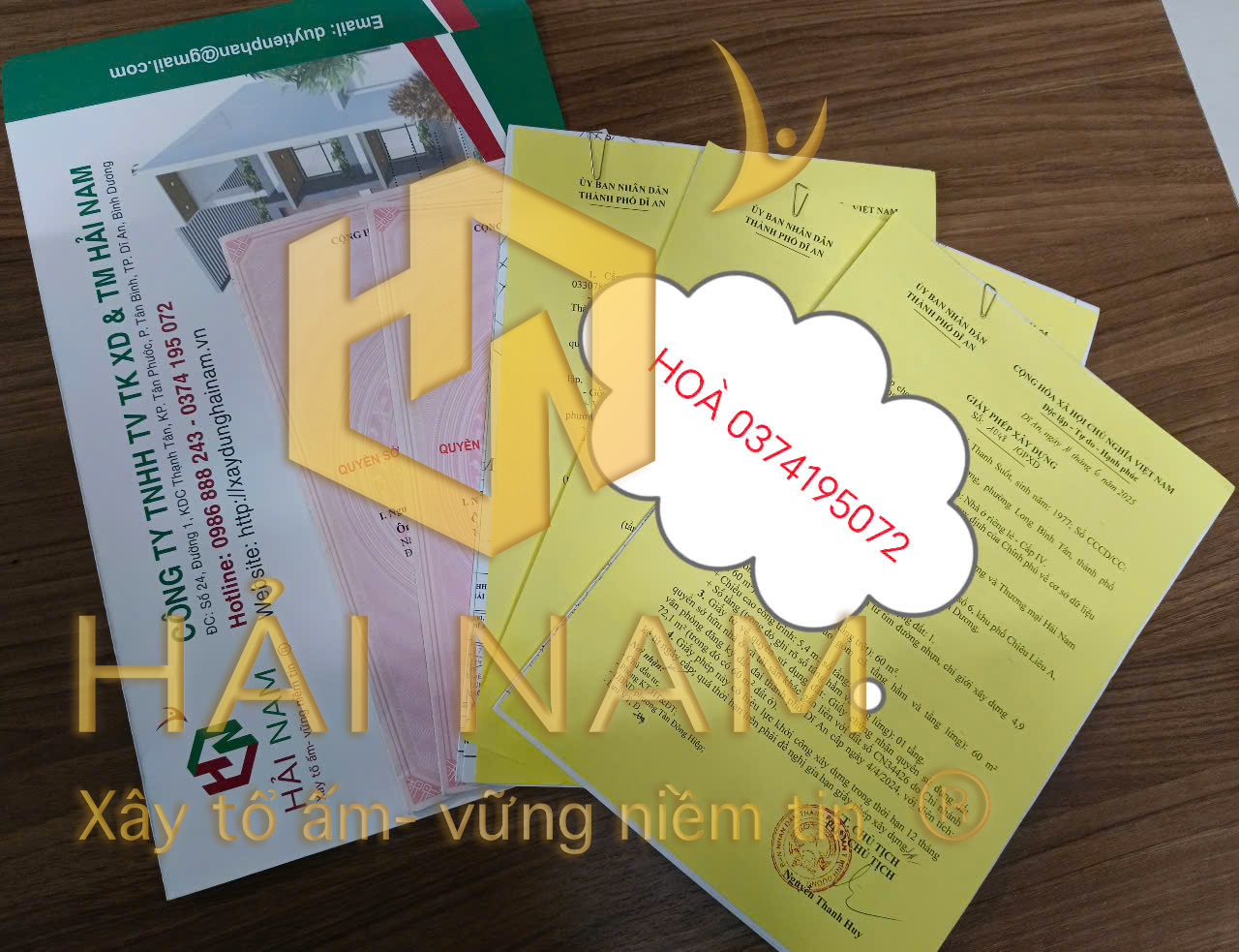 Thuê dịch vụ cấp phép xây dựng Bình Dương
