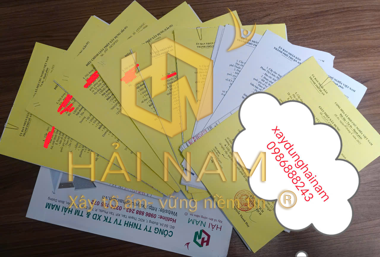 Xin giấy phép xây dựng nhà phố Bình Dương